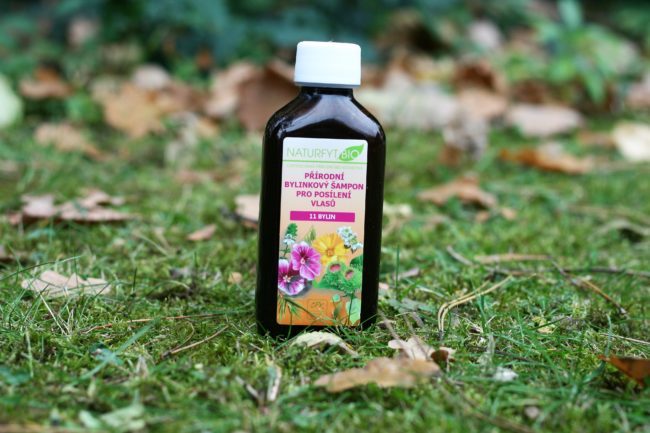 Naturfyt bio Přírodní BIO šampon 11 bylin pro růst vlasů 