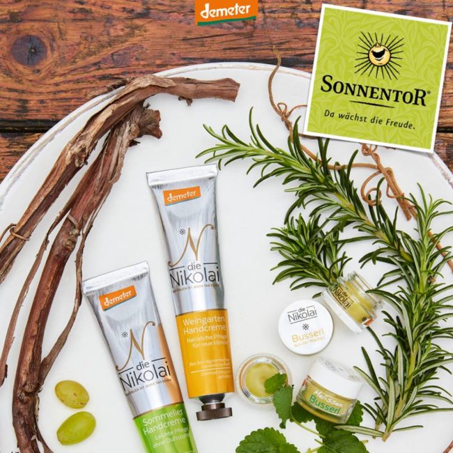 dieNikolai rakouská přírodní značka kosmetiky s certifikátem Demeter