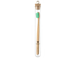 EcoHeart Bambusový zubní kartáček (extra soft) zelený