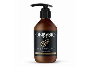 OnlyBio Regenerační sprchový gel a šampon pro muže
